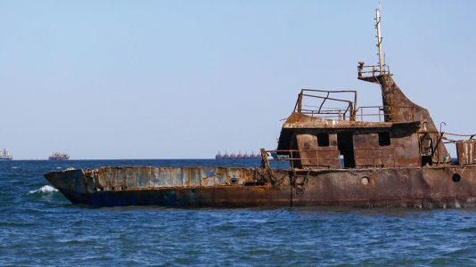 Rust Always Wins - Shipwreck in Noaudhibou - Mauritania