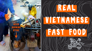 Vietnamese Food Sold from the Back of a Motorbike