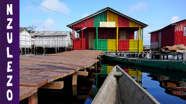 Akwaaba Nzulezo Stilt Village in Ghana