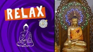 De-Stress with this Electric Buddha Statue from Chauk Htat Kyi Pagoda in Yangon, Myanmar #shorts
