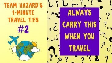 Always Travel With This - Especially When Crossing a Border - 1-Minute Travel Tips #2