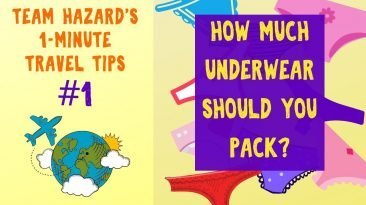 How Much Underwear Should You Pack for Your Trip? - 1-Minute Travel Tips #1