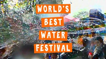 Thingyan - Wild Water Festival and Buddhist New Year in Mandalay Myanmar